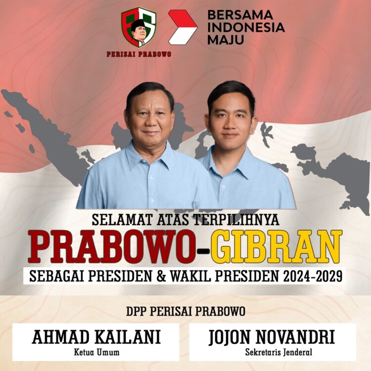 RELAWAN PERISAI PRABOWO: Dukung dan Kawal Kepemimpinan PRABOWO-GIBRAN