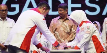Hashim Djojohadikusumo dan Adhitya Yusma Perdana Resmi Lantik Srikandi Jaga Desa, Perkuat Peran Perempuan dalam Pembangunan Desa dan Kelurahan